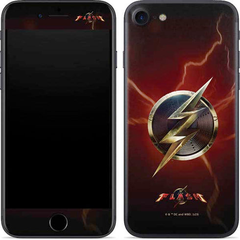 DC Comics The Flash Movie: Logo Poster iPhone SE (2nd & 3rd Gen) Skin