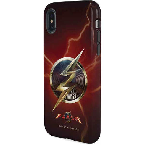 DC Comics The Flash Movie: Logo Poster iPhone X Pro Case
