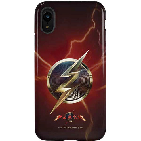 DC Comics The Flash Movie: Logo Poster iPhone XR Pro Case