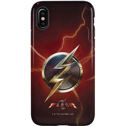 DC Comics The Flash Movie: Logo Poster iPhone XS Pro Case