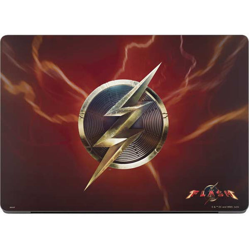 DC Comics The Flash Movie: Logo Poster MacBook Pro 14in (2021-24) Skin