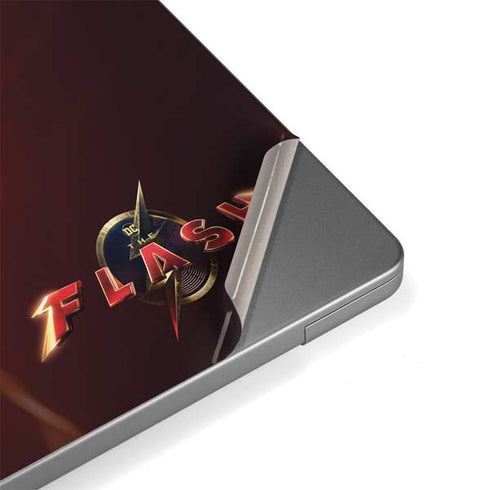 DC Comics The Flash Movie: Logo Poster MacBook Pro 14in (2021-24) Skin