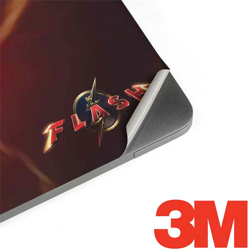 DC Comics The Flash Movie: Logo Poster MacBook Skins