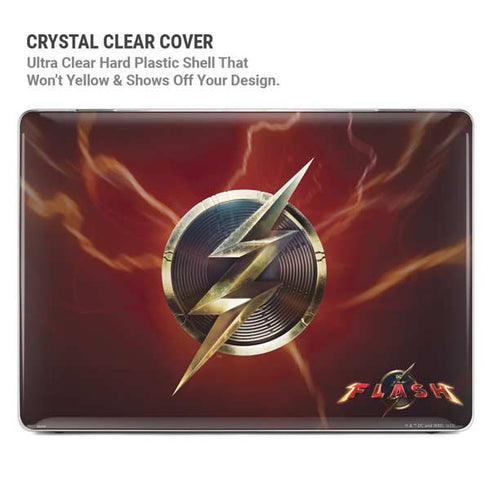 DC Comics The Flash Movie: Logo Poster MacBook Pro 15in (2016-19) Case plus Skin