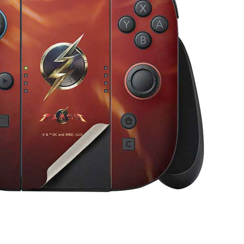 DC Comics The Flash Movie: Logo Poster Nintendo Switch 2 (2025) Joy-Con Controller Skin