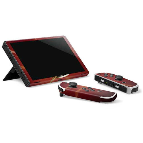 DC Comics The Flash Movie: Logo Poster Nintendo Switch OLED (2021) Skin