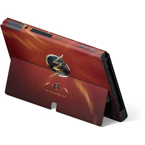 DC Comics The Flash Movie: Logo Poster Nintendo Switch OLED (2021) Skin
