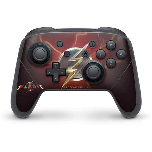 DC Comics The Flash Movie: Logo Poster Nintendo Skins
