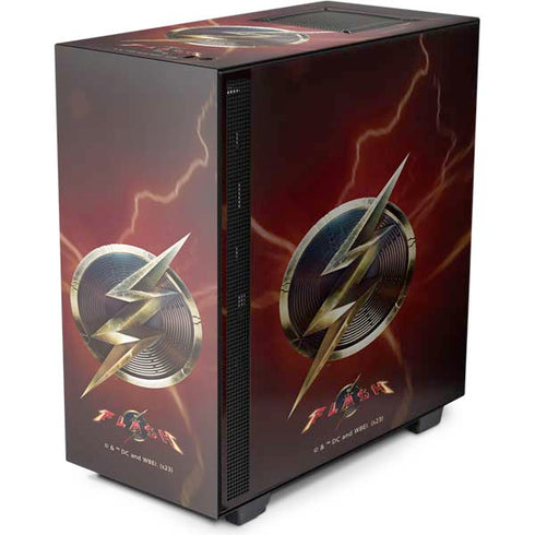 DC Comics The Flash Movie: Logo Poster NZXT H510 Compact ATX Mid-Tower Case Skin