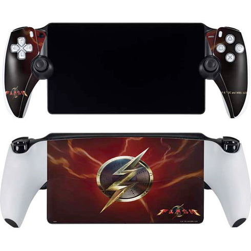 DC Comics The Flash Movie: Logo Poster PlayStation Portal Remote Player Skin