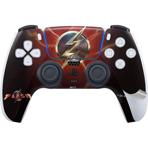 DC Comics The Flash Movie: Logo Poster PS5 Pro Bundle Skin