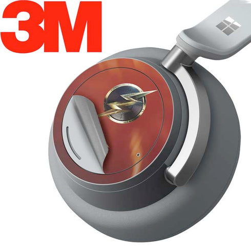 DC Comics The Flash Movie: Logo Poster Surface Headphones Skin