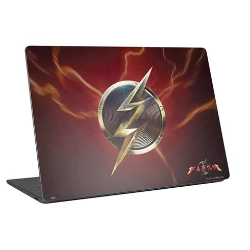 DC Comics The Flash Movie: Logo Poster Universal Laptop 14in (11.4 x 8.2in) Skin