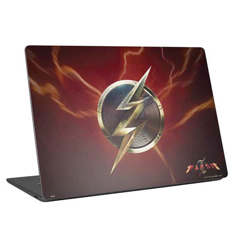 DC Comics The Flash Movie: Logo Poster Laptop Skins