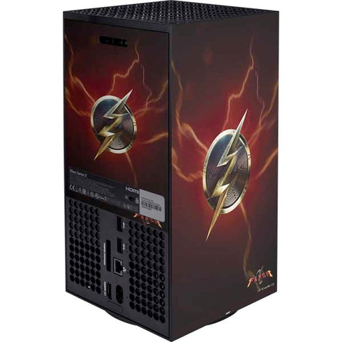 DC Comics The Flash Movie: Logo Poster Xbox Series X Bundle Skin