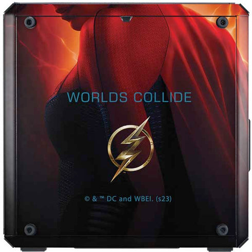 DC Comics The Flash Movie: SuperGirl Poster Cooler Master MasterBox Q300L Mini Tower Skin
