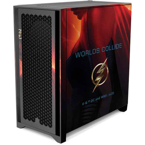 DC Comics The Flash Movie: SuperGirl Poster Corsair 4000D Tempered Glass Mid-Tower ATX Case Skin