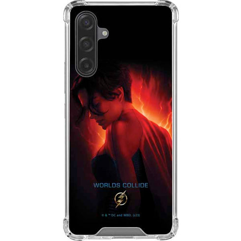 DC Comics The Flash Movie: SuperGirl Poster Galaxy A17 Clear Case