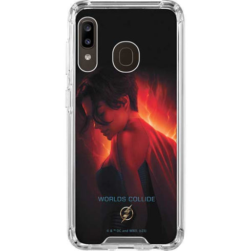 DC Comics The Flash Movie: SuperGirl Poster Galaxy A30 Clear Case