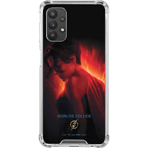 DC Comics The Flash Movie: SuperGirl Poster Galaxy A32 5G Clear Case