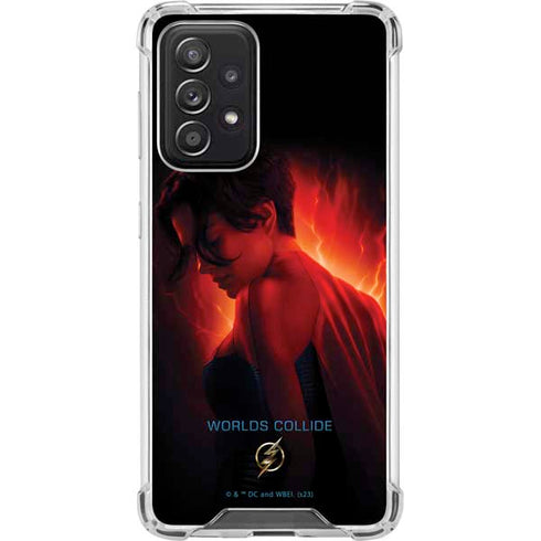 DC Comics The Flash Movie: SuperGirl Poster Galaxy A52 5G Clear Case