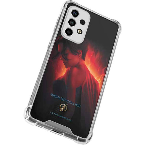 DC Comics The Flash Movie: SuperGirl Poster Galaxy A53 5G Clear Case