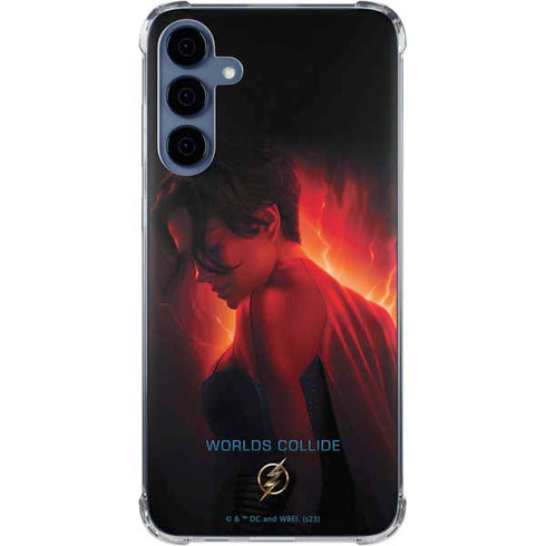 DC Comics The Flash Movie: SuperGirl Poster Galaxy A55 5G Clear Case
