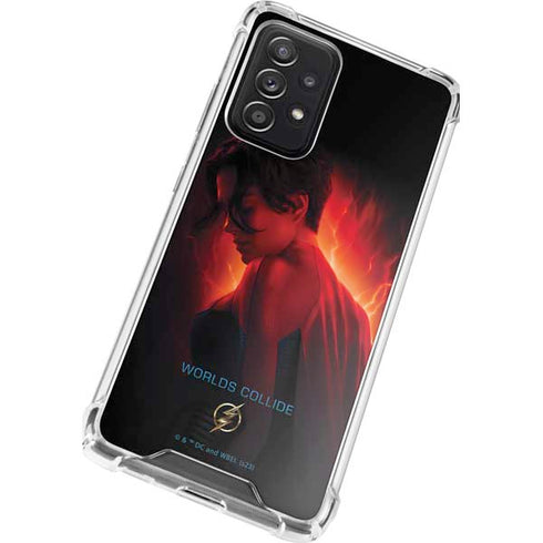 DC Comics The Flash Movie: SuperGirl Poster Galaxy A72 5G Clear Case