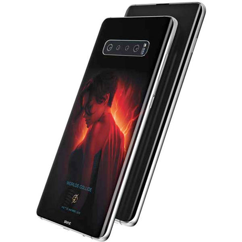 DC Comics The Flash Movie: SuperGirl Poster Galaxy S10 Plus Skin