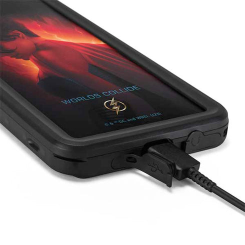 DC Comics The Flash Movie: SuperGirl Poster Galaxy S20 Plus Waterproof Case