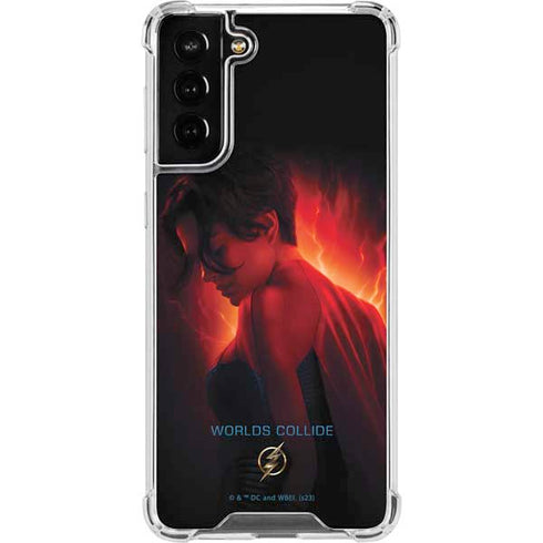 DC Comics The Flash Movie: SuperGirl Poster Galaxy S21 FE Clear Case