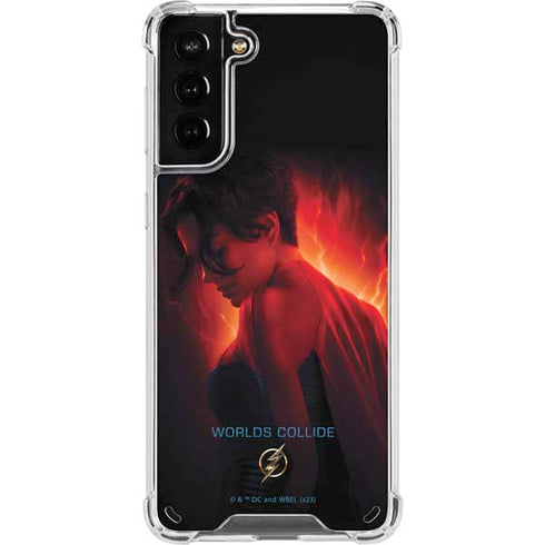 DC Comics The Flash Movie: SuperGirl Poster Galaxy S21 Plus 5G Clear Case