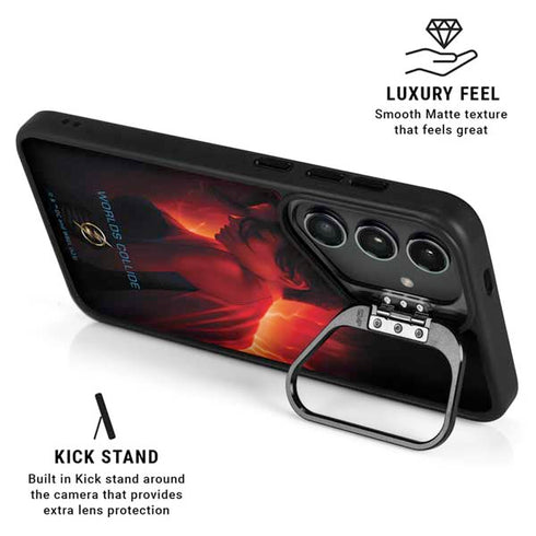 DC Comics The Flash Movie: SuperGirl Poster Galaxy S25 Plus Kickstand Case