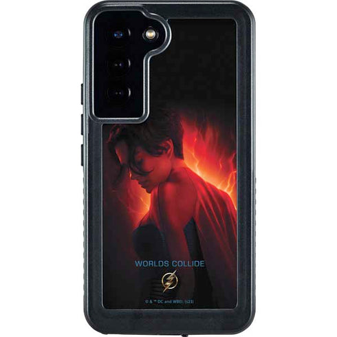DC Comics The Flash Movie: SuperGirl Poster Galaxy S24 Plus Waterproof Case