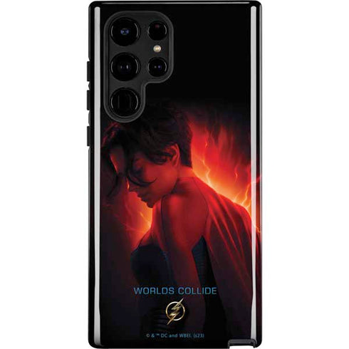 DC Comics The Flash Movie: SuperGirl Poster Galaxy Cases