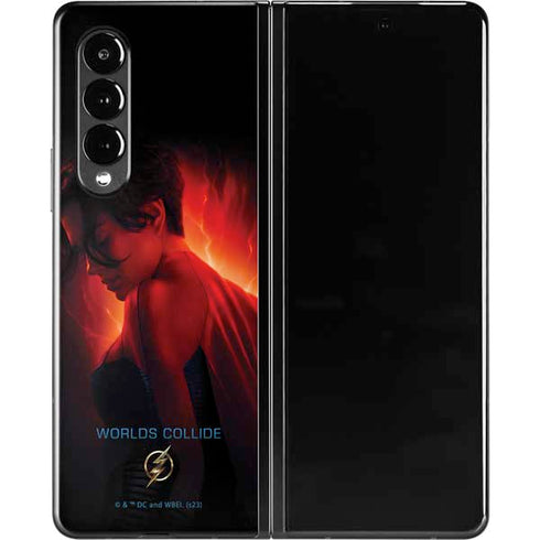 DC Comics The Flash Movie: SuperGirl Poster Galaxy Z Fold3 5G Skin