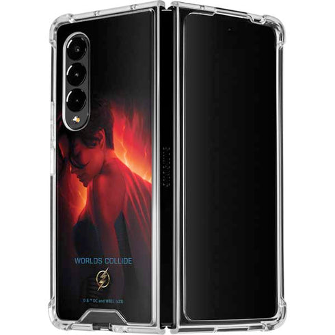 DC Comics The Flash Movie: SuperGirl Poster Galaxy Z Fold4 5G Clear Case