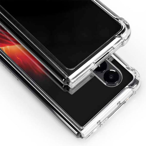 DC Comics The Flash Movie: SuperGirl Poster Galaxy Z Fold4 5G Clear Case