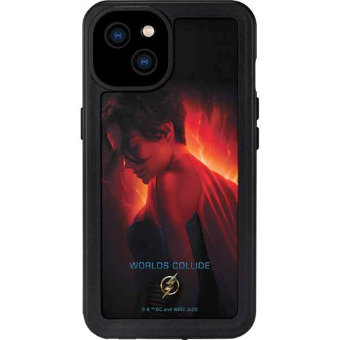 DC Comics The Flash Movie: SuperGirl Poster iPhone 15 Plus Waterproof Case