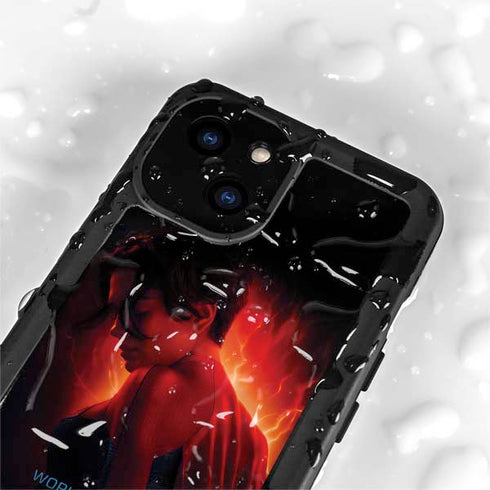 DC Comics The Flash Movie: SuperGirl Poster iPhone 15 Plus Waterproof Case