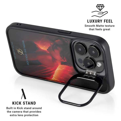 DC Comics The Flash Movie: SuperGirl Poster iPhone 15 Pro Max Kickstand Case