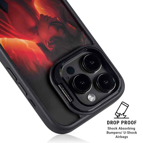 DC Comics The Flash Movie: SuperGirl Poster iPhone 15 Pro Max Kickstand Case