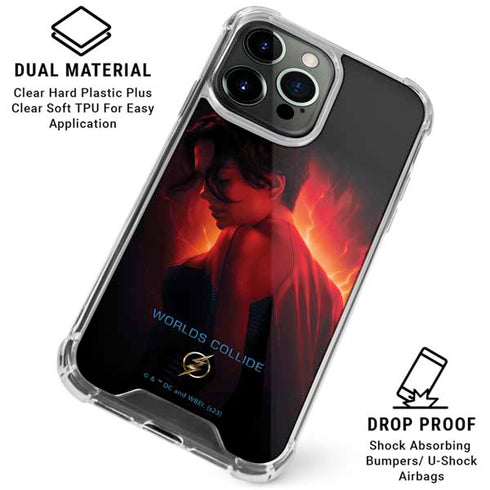 DC Comics The Flash Movie: SuperGirl Poster iPhone 16 Pro Max Clear Case