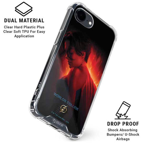 DC Comics The Flash Movie: SuperGirl Poster iPhone 16e Clear Case