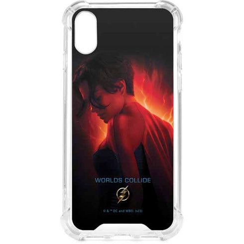 DC Comics The Flash Movie: SuperGirl Poster iPhone XS Clear Case