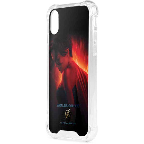 DC Comics The Flash Movie: SuperGirl Poster iPhone XS Clear Case