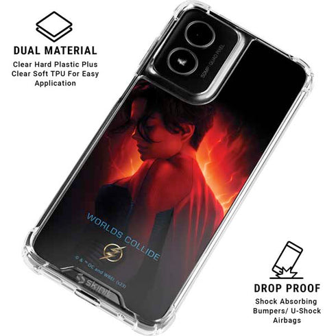 DC Comics The Flash Movie: SuperGirl Poster Moto G Power 5G (2024) Clear Case