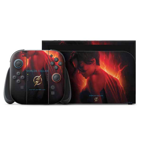 DC Comics The Flash Movie: SuperGirl Poster Nintendo Skins