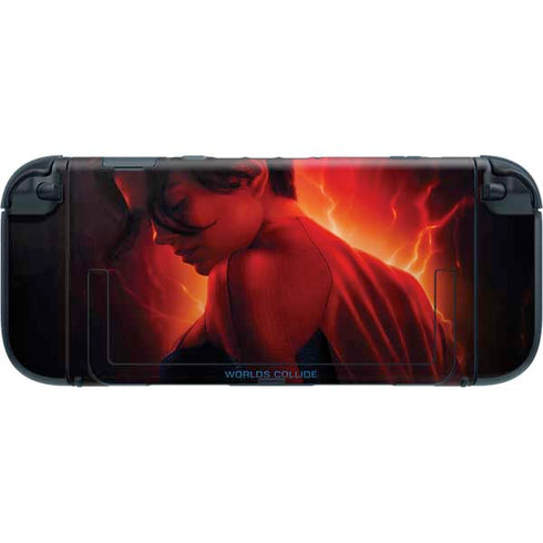 DC Comics The Flash Movie: SuperGirl Poster Nintendo Switch 2 (2025) with Joy-Con Skin