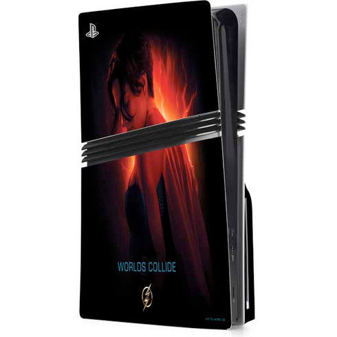 DC Comics The Flash Movie: SuperGirl Poster PS5 Pro Disk Console Skin